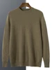 Men 100% Cashmere Knit Sweaters Warm Long Sleeve Pullovers Round Neck Male Luxury Clothing Jumper Tops Spring Fall Winter 2024 5
