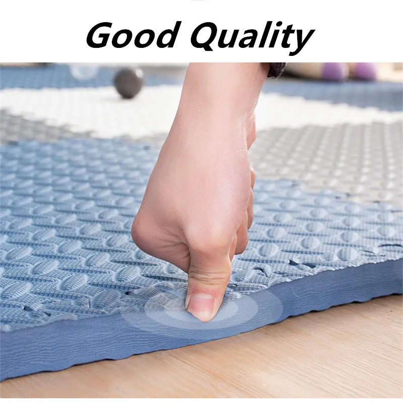 Foot Mat 60x60cm Floor Noise Mat 8PCS Thick 2.5cm Tatame Baby Play Mat Activities Mat for Baby Folding Carpet Game Puzzle Mat 5