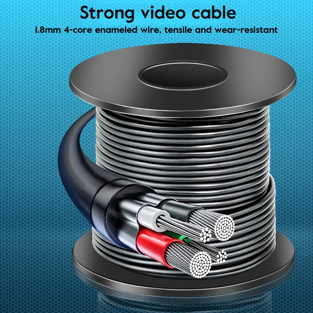 Fishing Camera Cable 15/20/30/50m Fishing Finder Camera Cable Data Line For Underwater Accessories