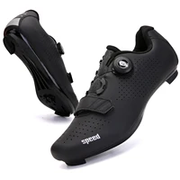 Unisex Road Bicycle Shoes Men Cycling Sneaker Mtb Clits Route Cleat Dirt Bike Speed Flat Sports Racing Women Spd Pedal 1