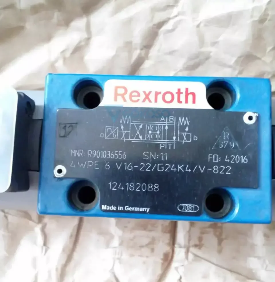 

4WRE6V16-22/G24K4/V-822 новый клапан REXROTH R901036556