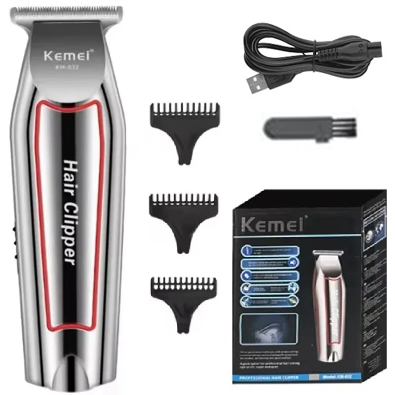 Kemei Beard Hair Trimmer Men Hair Clipper Rechargeable Mustache Facial Shaver Bald Head Haircut Machine Electric Trimer hair clipper electric shaver hair trimmer
