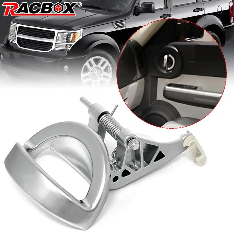 Chrome Interior Door Handle - Driver Side Front/Rear For 2007-2011 Dodge Nitro 7 thumbnail image