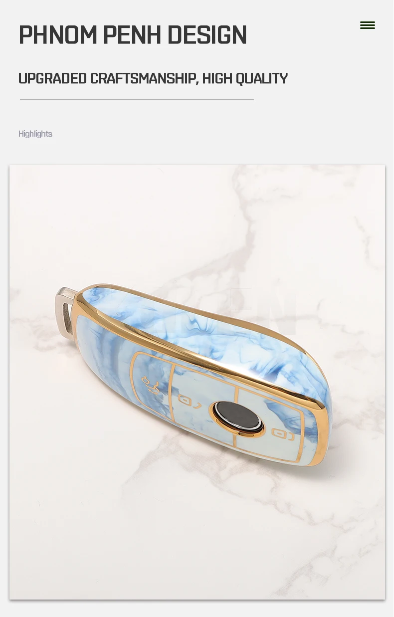 Nuovo TPU Car Remote Key Case Cover Shell per Mercedes Benz W205 W213 W177 X167 A C E S GLS GLE GLC Class AMG Maybach accessori - S8fc78091208941e68f24b4d0dff4b36dN