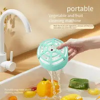 Convenient Home Small High-Power Usb Portable Fruit And Vegetable Cleaning Purifier Kitchen Vegetable Washing Strong Helper. 1