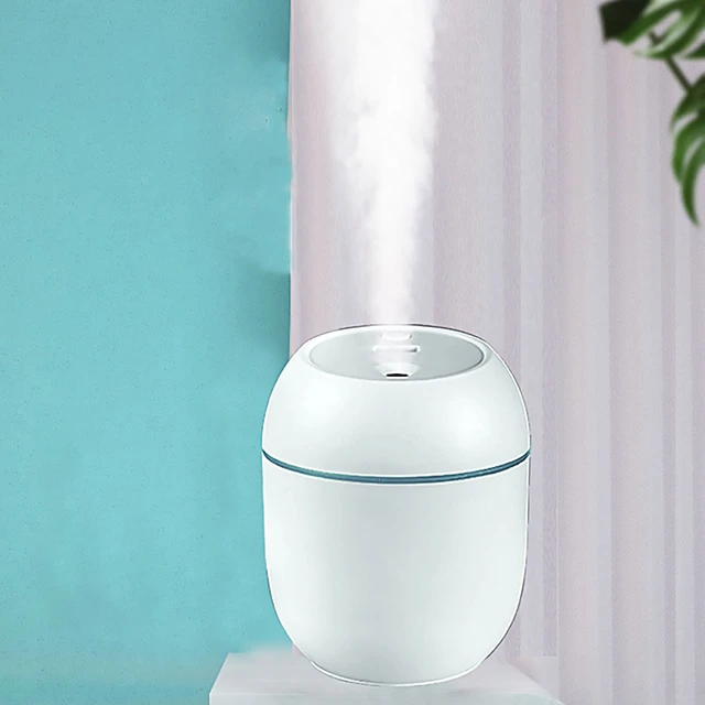 Difusor de aire eléctrico portátil, humidificador de aire, cuidado del  hogar, espray continuo/intermitente, USB, 250Ml