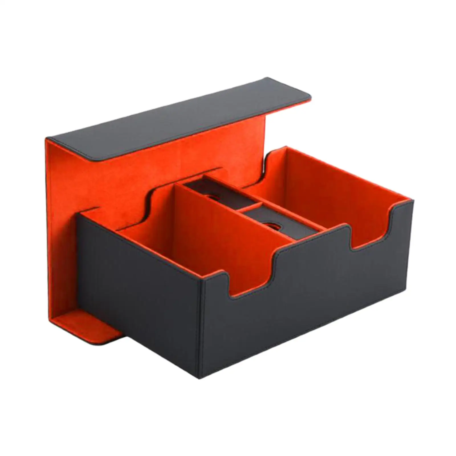 

Trading Card Deck Box Large Capacity Fashion Sleeved Card Storage Game Card Protection Organizer for Trading Card Games TCG