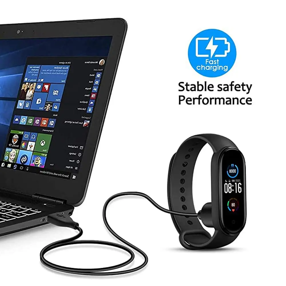 Magnetic Charger for Xiaomi Mi Band 5, USB Charging Cable