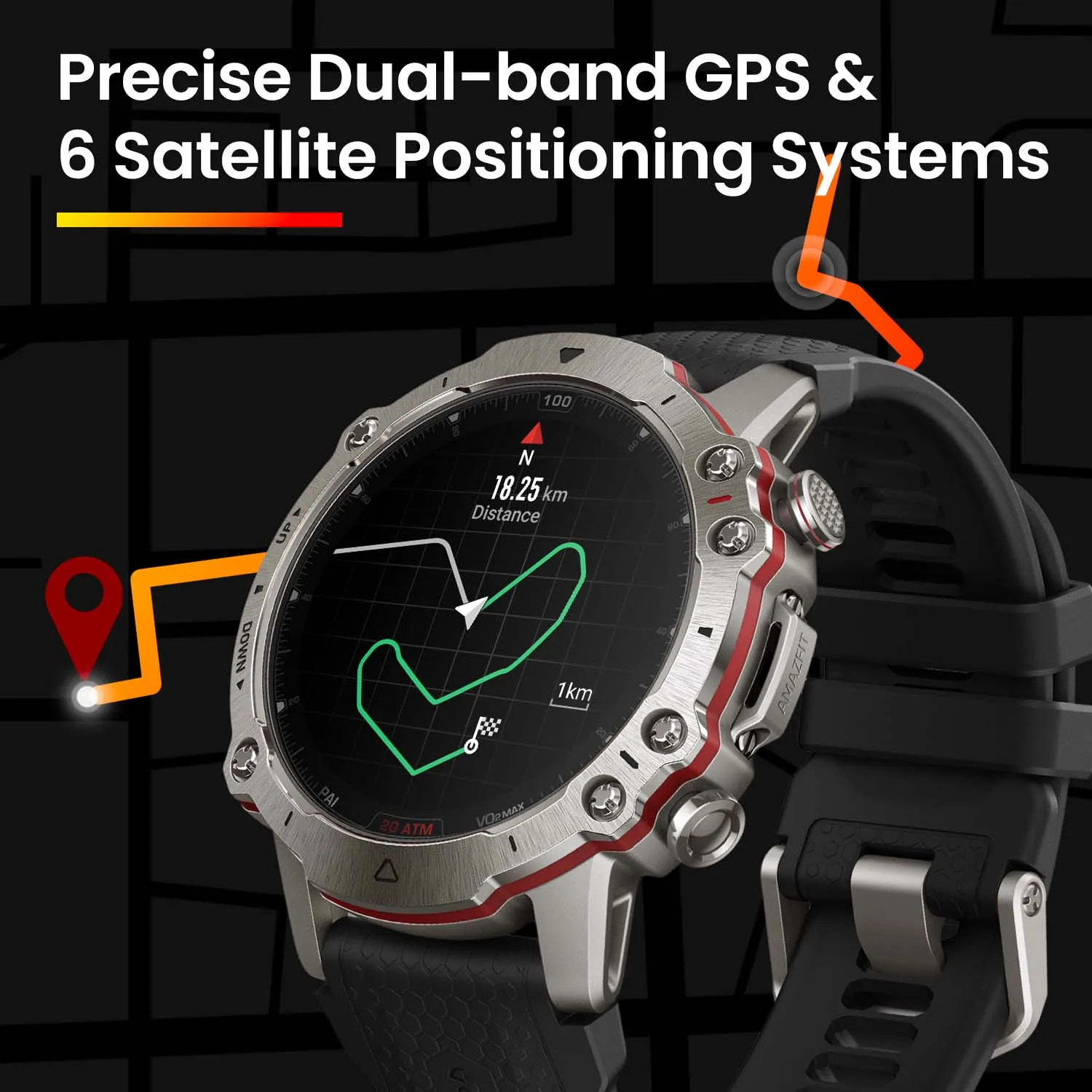   Ʈġ, Ȯ   GPS , ƼŸ ٵ 150 +  , ٷ Ʒ ð, ǰ