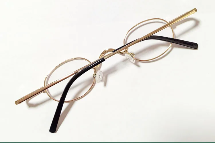 Yujo Women's Full Rim Oval Round Alloy Reading Glasses 14126 Image 10