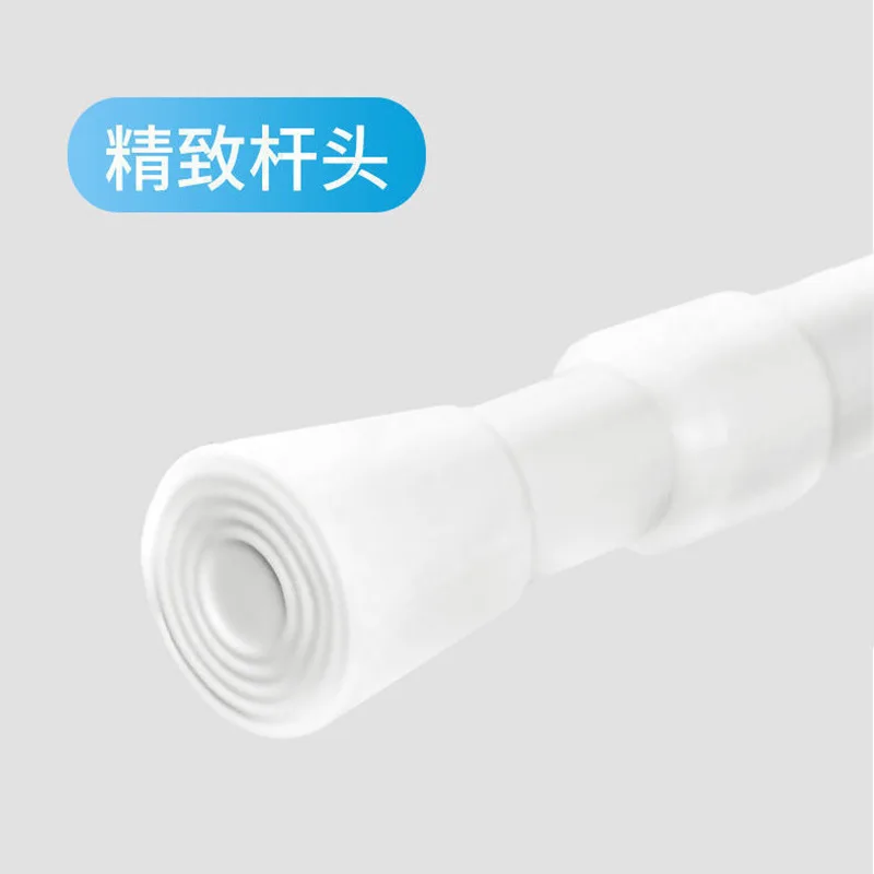 Curtain Rods Multi Purpose Spring Loaded Extendable Stick Telescopic Pole Durable Bathroom Product Hanger Household Adjustable