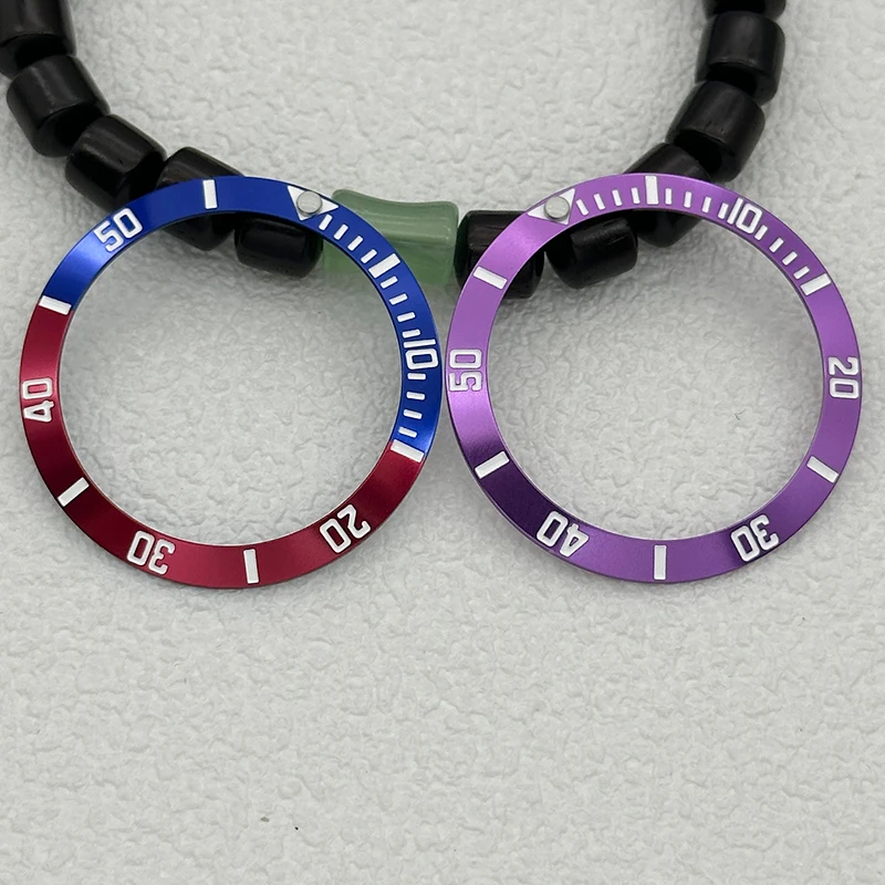 Elegant Beveled Aluminum Watch Bezel – 38mm x 30.6mm