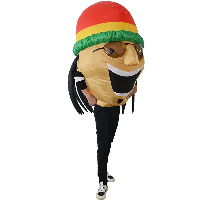 Inflatable Reggae Cosplay Costume for Adults 5