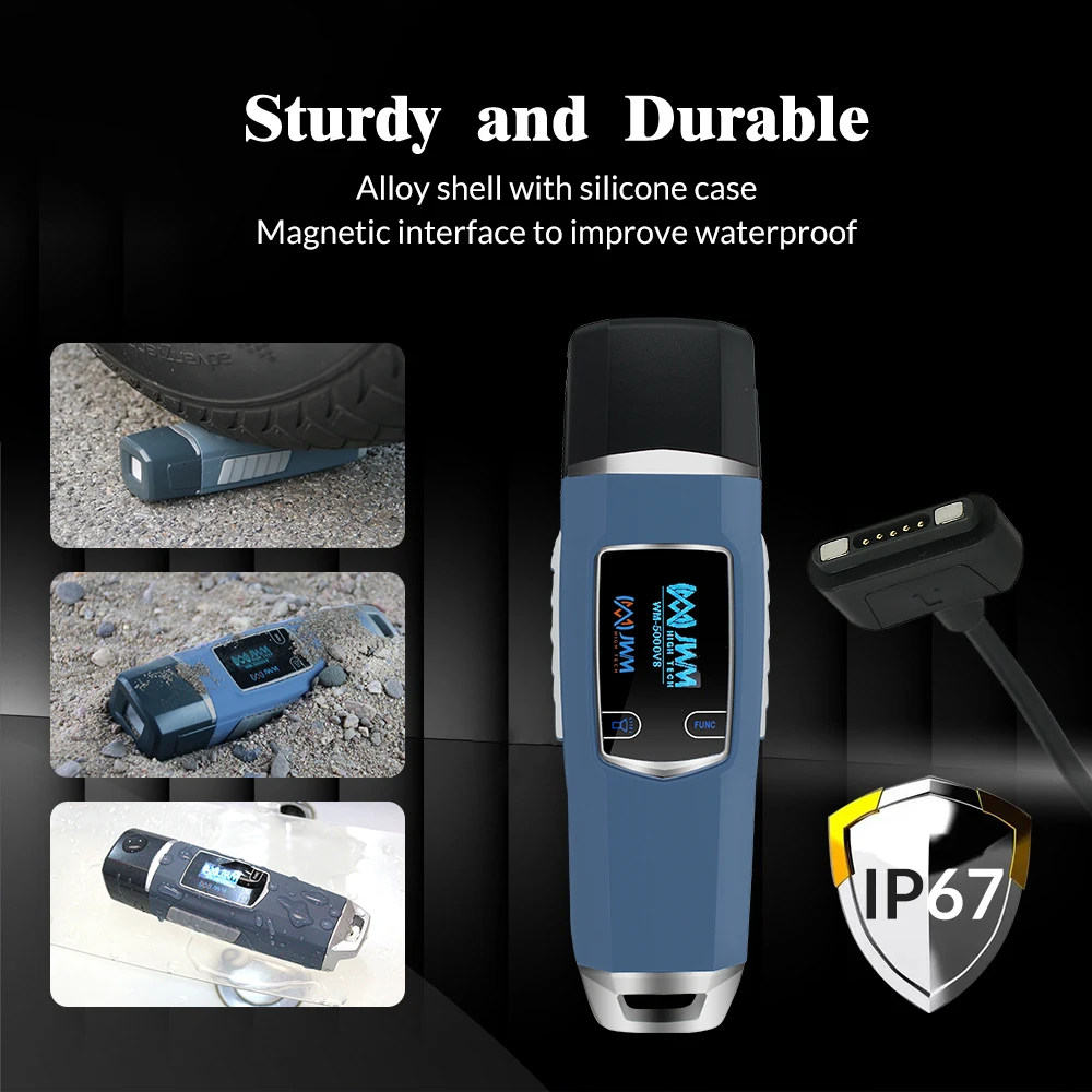 JWM Long Range Guard Tour Patrol System Downloader RFID Flashlight Security Guard Equipment Free Cloud Software