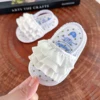 Infant Baby Girls Summer Sandals Newborn Toddler First Walker Crib Dress Shoes 5