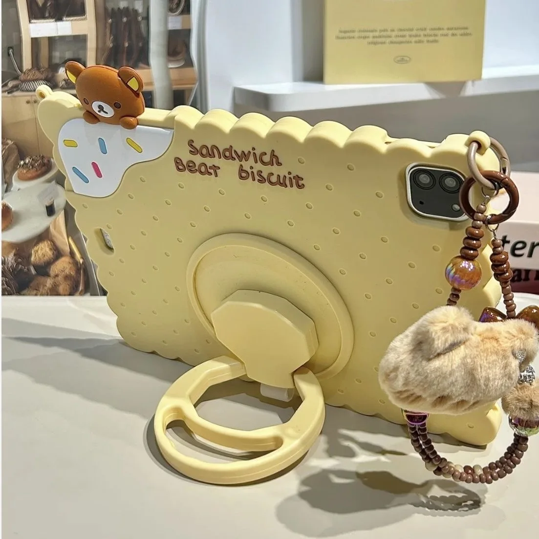 3D Cartoon Rilakkuma Tablet Case