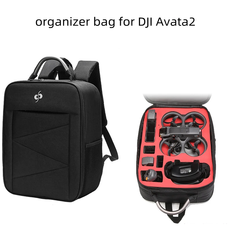 

Совершенно новая сумка для хранения для Dji Avata 2 для очков 3, черная сумка-Органайзер