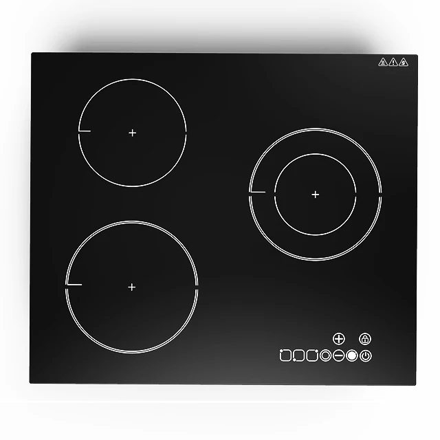Factory Price Cooktops Electric Stove Built-in 3 burner Kitchen Appliances Induction Cooker