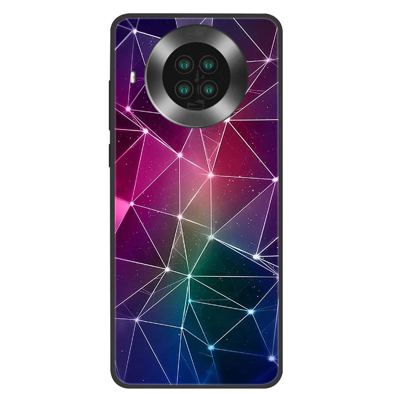 Silicone Cat Painted Soft Black Cover - Protective TPU Case