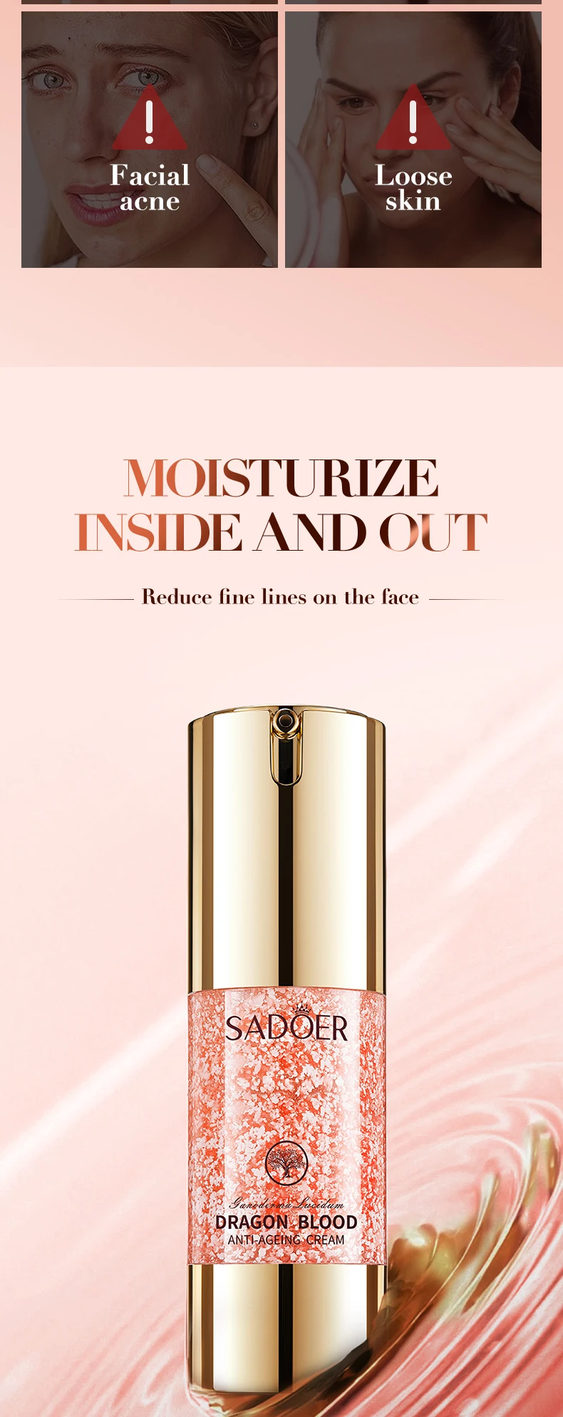 Moisturizing Face Cream/Serum Nourishing Moisturizing Lightening Blood-activating skin care