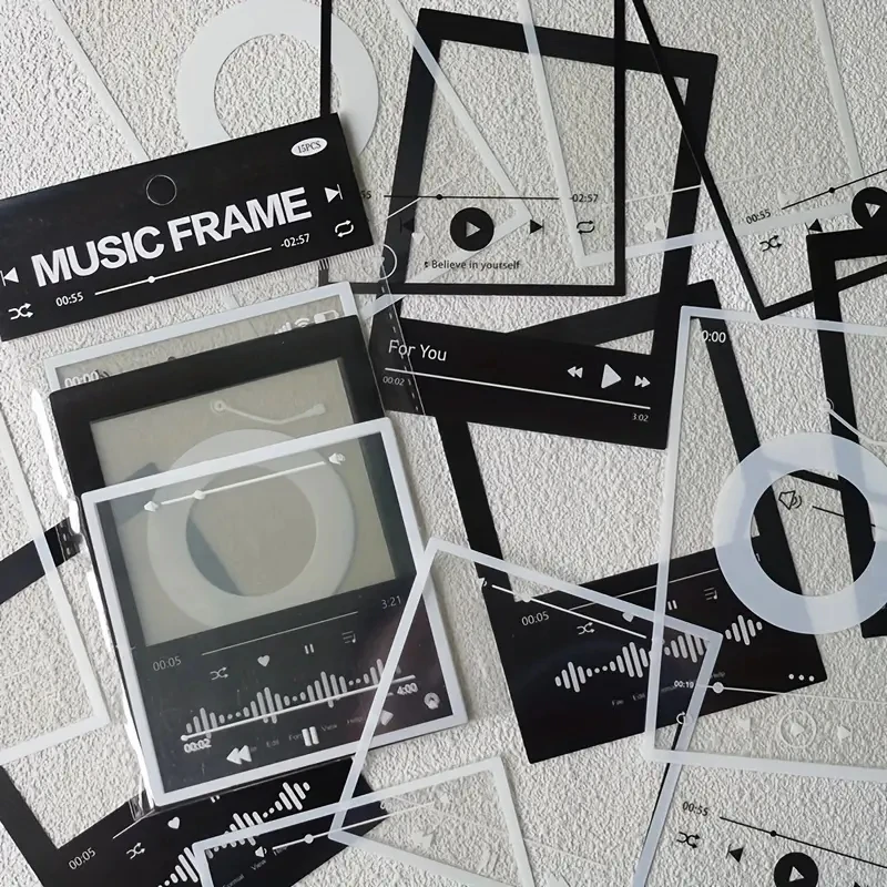 MyGiftHome 15PCS DIY Decorative Retro Camera Film Stickers