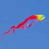 NEW 7m Power Rainbow Triangle /Delta Kites With Kite Handle and Line Good Flying 2