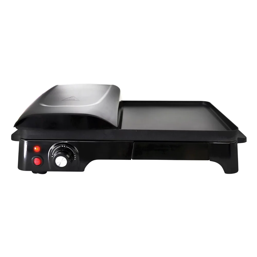 NutriChef Aluminum Electric Griddle Crepe Hot Plate Cooktop Press Grill