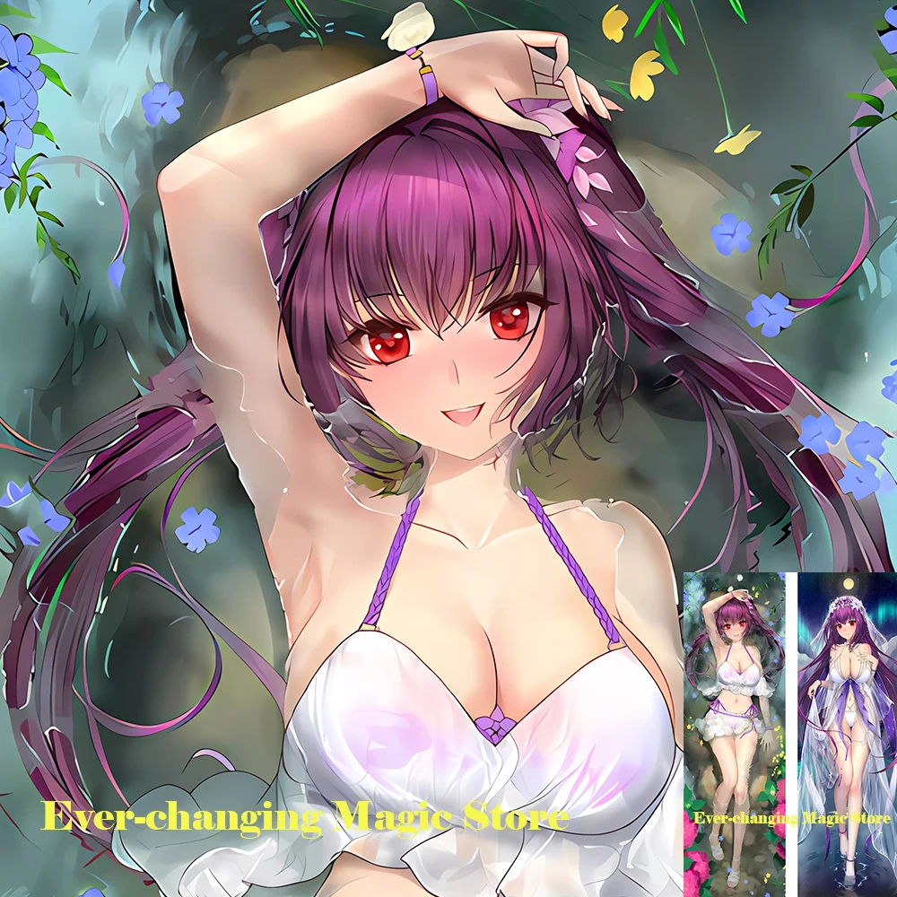 

Наволочка Dakimakura Anime Scathach Skadi (судьба/большой заказ), двустороннее домашнее постельное белье с принтом, обнимающая наволочка