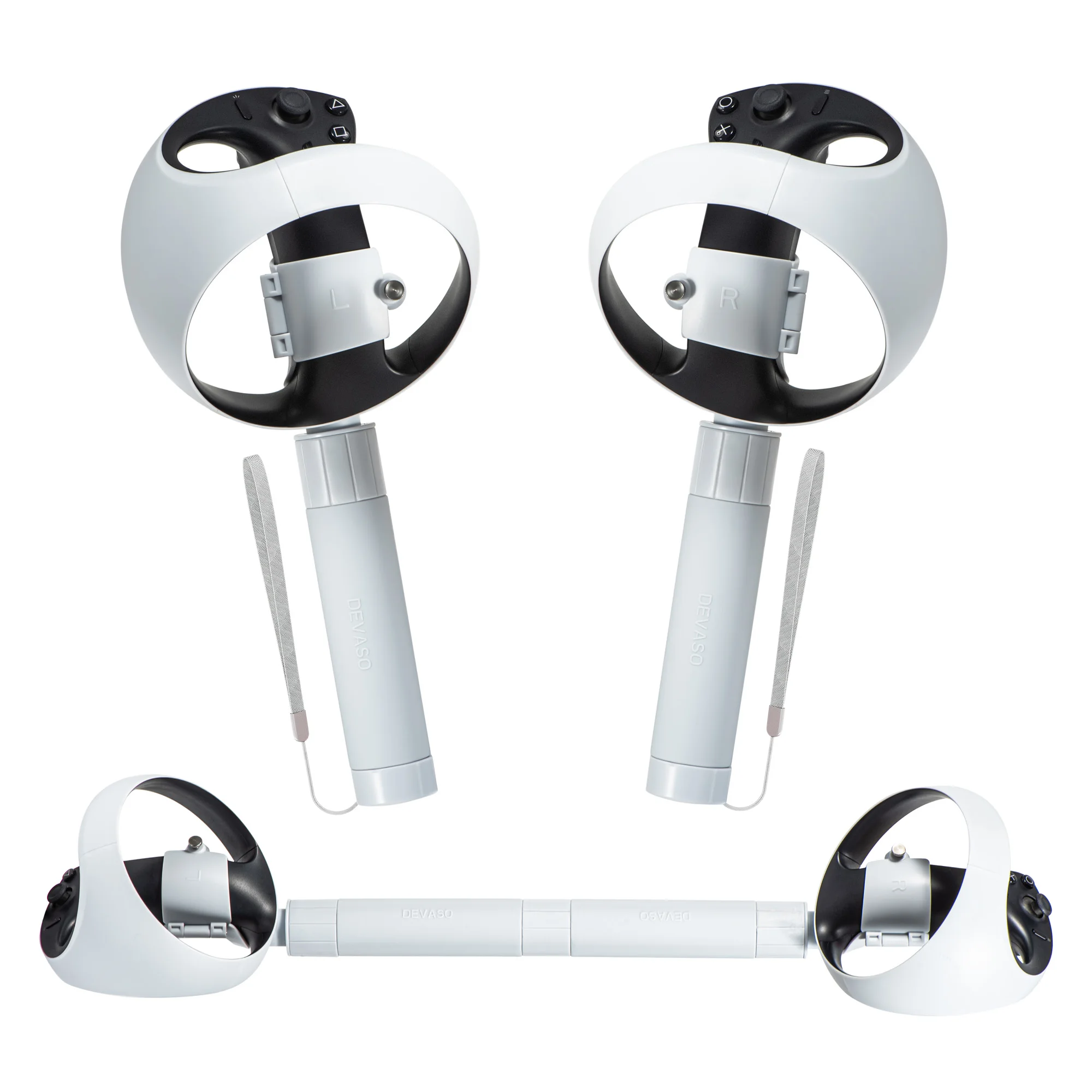 Impugnature Di Estensione Della Maniglia Per Sony Ps Vr2 Accessori Di Gioco Controller Maniglia Per Beat Saber Walkabout Mini Golf Extension Grip