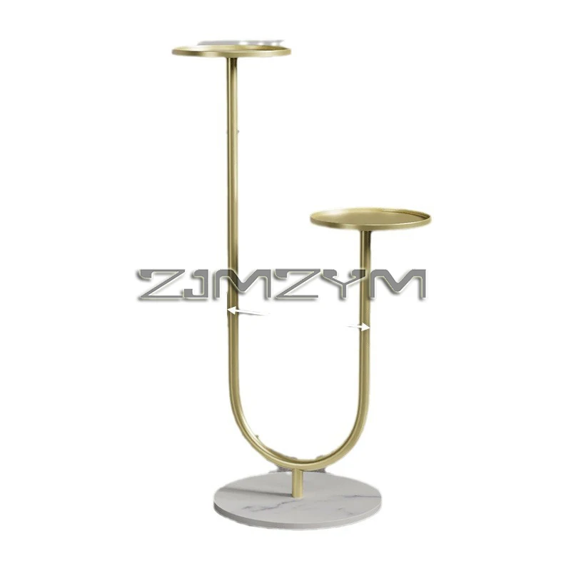 1Pcs Metal Floor Stand Shelves for Balcony Living Room Flowerpot Vases Holder Plants Display Shelves Furniture Decoratives