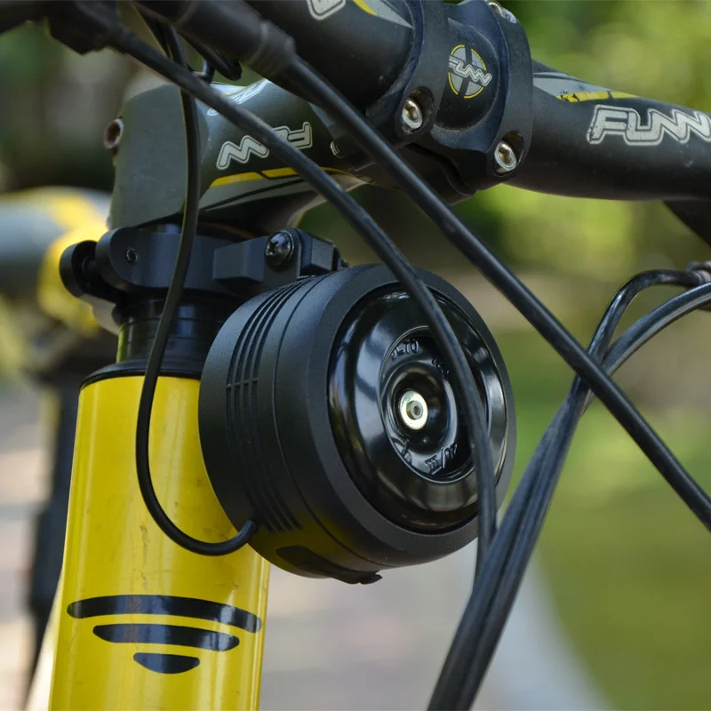 125db USB Recharged Bicycle Electric Bell Motorcycle Scooter Electric Bike Horn Safe Anti-theft Alarm Bell Super Loud 1300mAH bicycle bell bicycle horn bicycle alarm bicycle accessories motorcycle horn