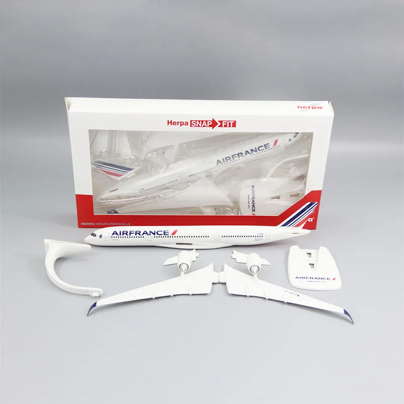 Herpa Airplane Model Herpa Airbus A350-900 Air France Model - 1