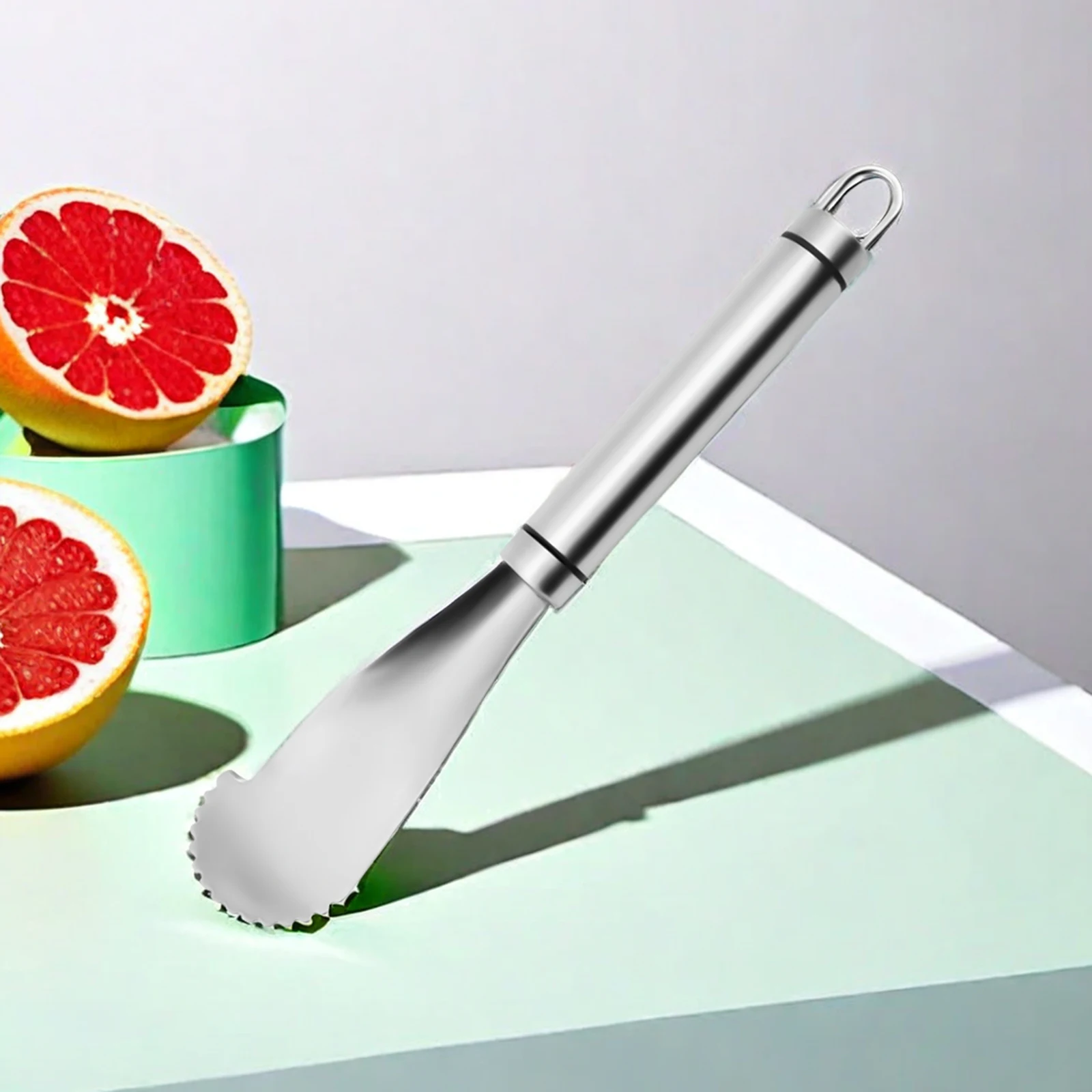 Handheld Orange/Pomelo Peeler Serrated Edge Flesh and Skin Separate Easily for Lime Bar Restaurant