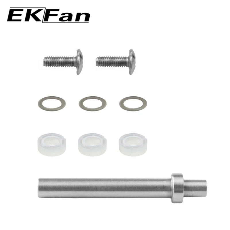 Ekfan Stainless Steel 4mm Axle Plastic Bearings 7x4x2.5MM For Spinning Bastcasting Reel Parts accessory
