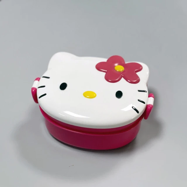 Anime Sanrios Hello Kittys Glass Bento Box Kawaii Cinnamoroll My