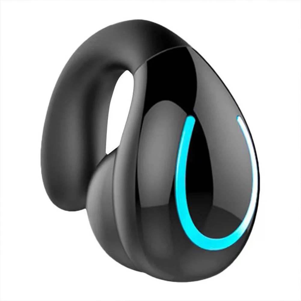 Auricolari Wireless Open Ear Touch Control Cuffie Auricolari Playtime Ultra Lunghi Clip On Hifi Sound Clearing Calling Earbuds