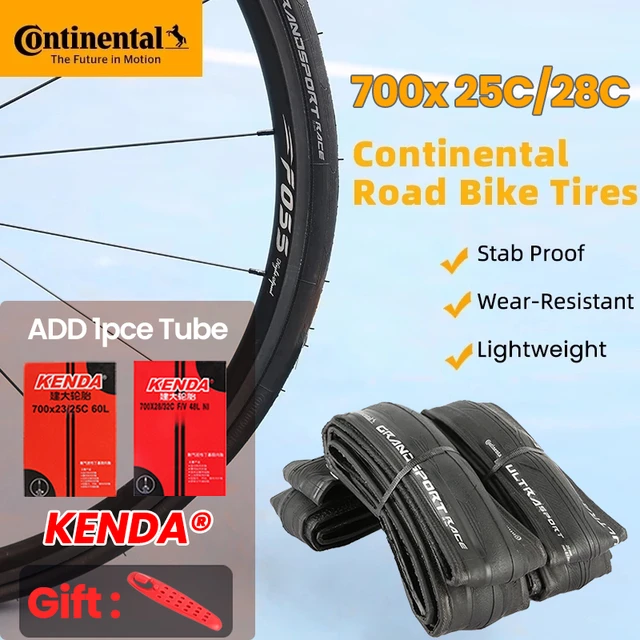 Continental Grand Sport Race ULTRA Sport III Tires Clincher Black Road Tire  sSpeed 700x25C 23C 28C Foldable Road Bicycle Tyre