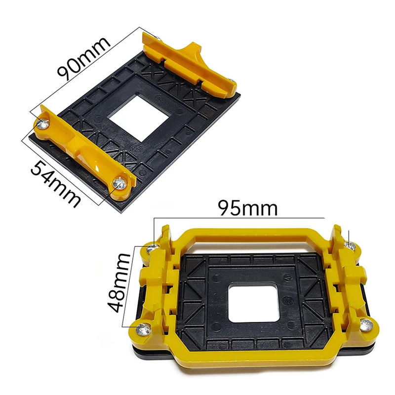 

CPU Radiator Cooling Fan Base Holder Mainboard Bracket CPU Fan Cooling Frameless Base AM2+/AM3+/FM1/FM2 Universal Bracket Bottom