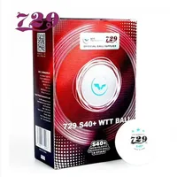 6 PCS/BOX 729 S40+ WTT Ball Seamless Table Tennis Balls ABS Ping Pong Balls for Official Games