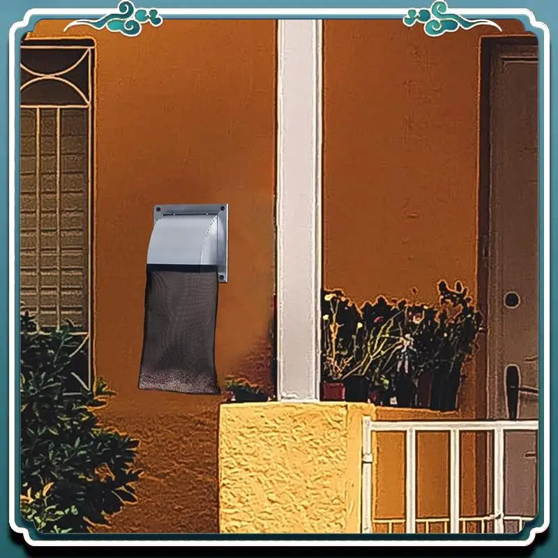 6Pack Dryer Vent Lint Bags Lint Traps Dust Bag For Outdoor Dryer Vents Capturing And Dust About 39 X 25Cm