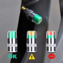 

Tire Pressure Monitor Valve Stem Cap Sensor Indicator 32 Psi 2.2 Bar Air Warning Alert Valve Pressure Diagnostic Tools Kit Usb