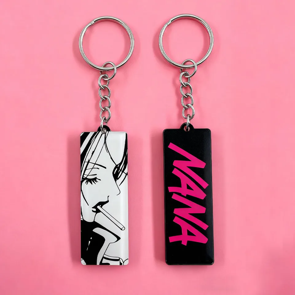 Nana Anime Character Keychain Oosaki Nana Double-Sided Acrylic Key