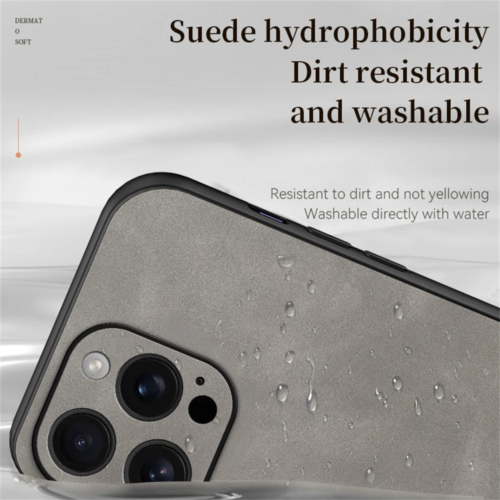 Magnetic Car Bracket Leather Holder Phone Case for iPhone 16 15 14 Plus 13 12 11 Pro X XS Max XR Shockproof Bumper Back Cover_voghion.com