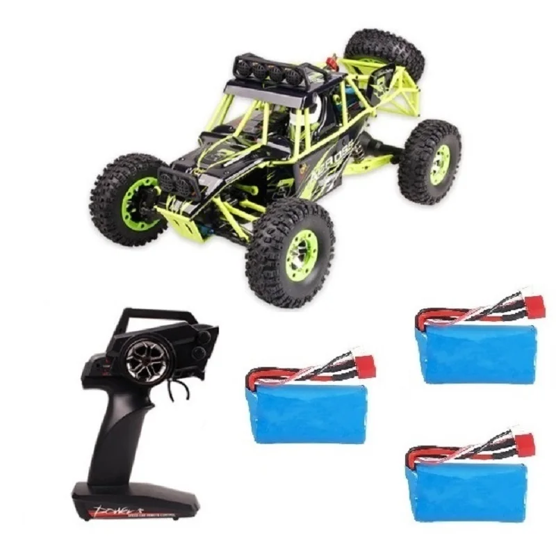WLtoys 12427 2.4G 112 4WD Crawler Remote Control RC Car 12428 With LED