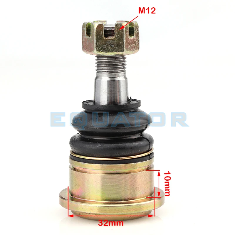 2Pcs M12 32X10mm Ball joint Fit For Chinese ATV UTV Go Kart Buggy Quad Bike Vehicle Parts