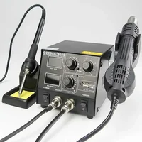 GORDAK 868D 2 in 1 500W Soldering Station SMD Rework Station Hot Air Gun Electric Solder iron For Welding Repair tools 2