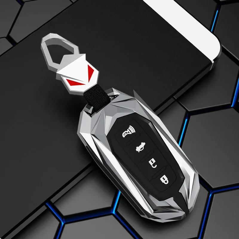 Premium Silicone Smart Key Case Cover - 3/4 Button Protection for Hyundai and Kia Vehicles