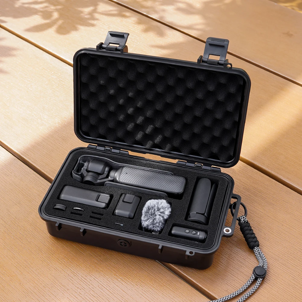 For DJI OSMO POCKET3 Explosion-Proof Case Portable Safety Case One-piece Molding Suitcase Accessories Withstands Immersion