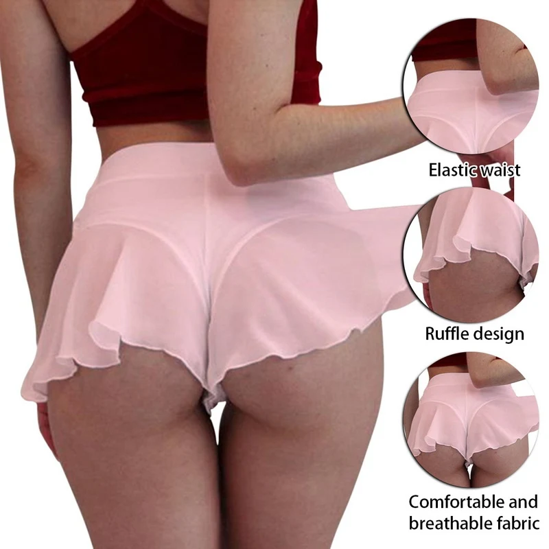 Women Lingerie Set See Through Women Panties Sport Dress Ruffles Dancewear Sexy Underwear Women Mini Dress Sexy Tennis Skirt Lingerie Thongs