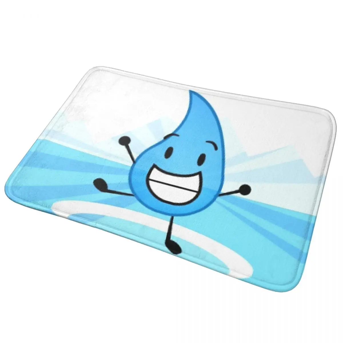 Battle For Dream Island BFDI Teardrop Anti-slip Doormat Floor Mat ...